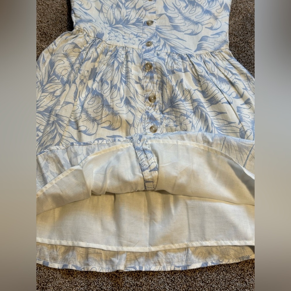 Girls Gymboree Linen Summer Dress Size 8 NWOT - Picture 4 of 5